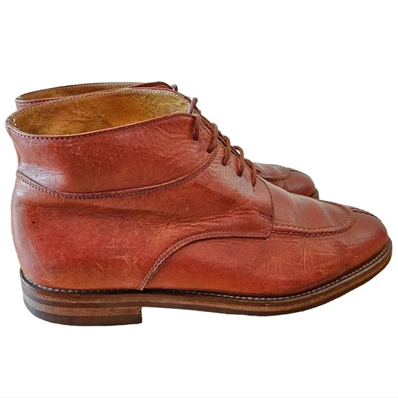 Wolverine Men's Leather Classy Chukka ankle boots Brown Size  43. - Picture 5 of 11